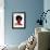 Black Woman 6-Enrico Varrasso-Framed Premium Giclee Print displayed on a wall