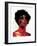 Black Woman 6-Enrico Varrasso-Framed Premium Giclee Print