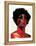 Black Woman 6-Enrico Varrasso-Framed Stretched Canvas