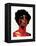 Black Woman 6-Enrico Varrasso-Framed Stretched Canvas