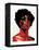 Black Woman 6-Enrico Varrasso-Framed Stretched Canvas