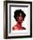 Black Woman 6-Enrico Varrasso-Framed Art Print