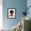 Black Woman 6-Enrico Varrasso-Framed Art Print displayed on a wall