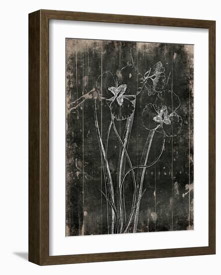 Black Wood-Jace Grey-Framed Art Print