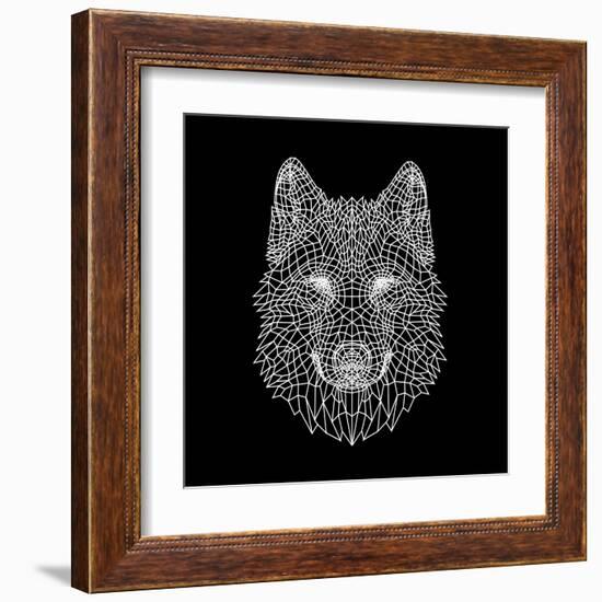 Black Woolf-Lisa Kroll-Framed Art Print