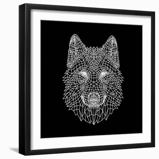 Black Woolf-Lisa Kroll-Framed Art Print