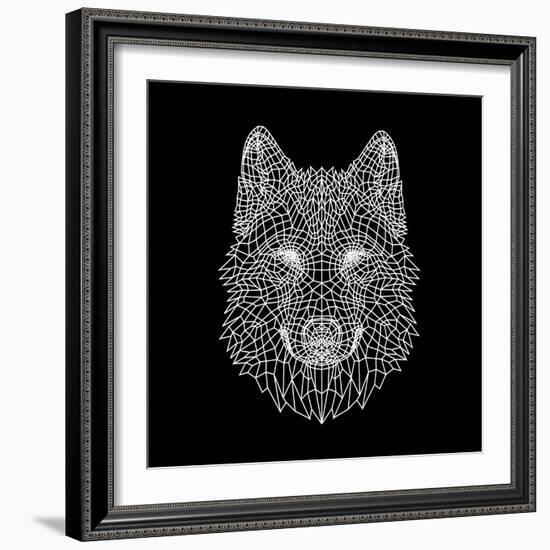 Black Woolf-Lisa Kroll-Framed Art Print