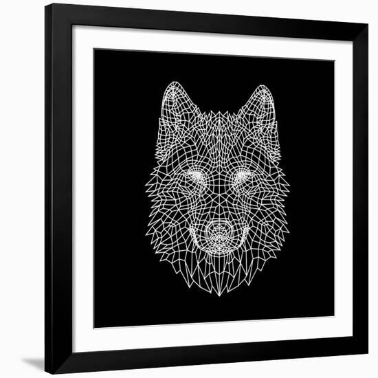 Black Woolf-Lisa Kroll-Framed Art Print