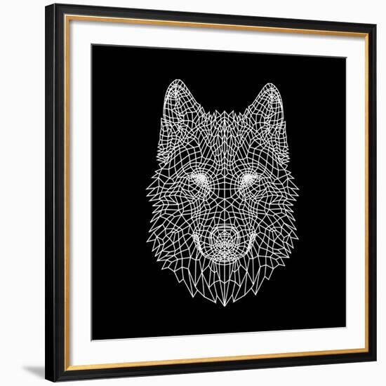 Black Woolf-Lisa Kroll-Framed Art Print