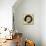 Black Zen Circle on Gold I-Ellie Roberts-Premium Giclee Print displayed on a wall