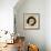 Black Zen Circle on Gold I-Ellie Roberts-Framed Art Print displayed on a wall