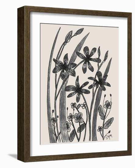 Blackberry Lily-Beverly Dyer-Framed Art Print