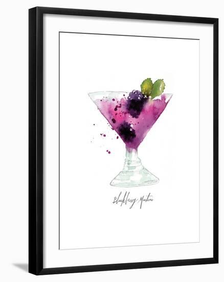 Blackberry Martini-Sara Berrenson-Framed Art Print