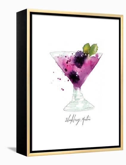 Blackberry Martini-Sara Berrenson-Framed Stretched Canvas