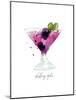 Blackberry Martini-Sara Berrenson-Mounted Art Print