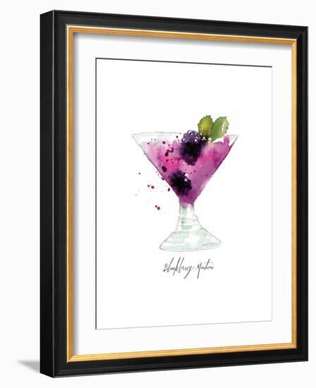 Blackberry Martini-Sara Berrenson-Framed Art Print