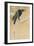 Blackbird in Snow-Koson Ikeda-Framed Art Print