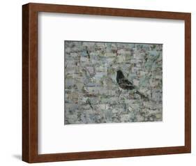 Blackbird in Tree-Ruth Addinall-Framed Giclee Print