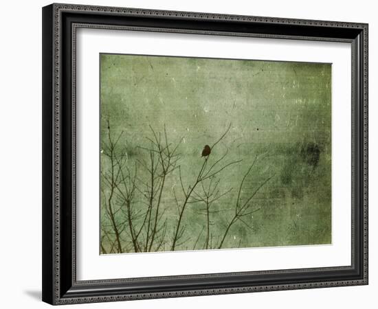 Blackbird-Christy Ann-Framed Giclee Print