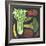 Blackboard Veggies III-Vision Studio-Framed Art Print