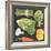 Blackboard Veggies IV-Vision Studio-Framed Art Print