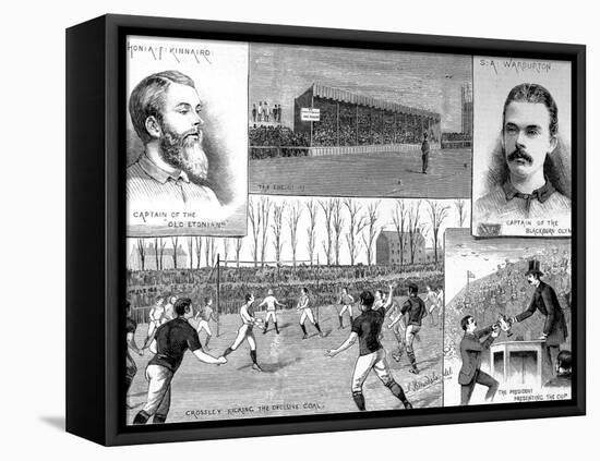 Blackburn Olympic Vs. Old Etonians F.A. Cup Final, 1883-null-Framed Premier Image Canvas