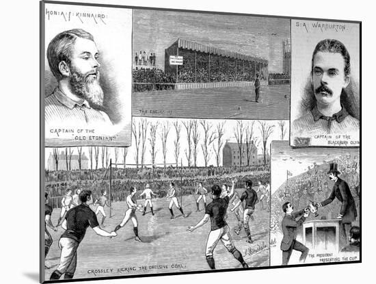 Blackburn Olympic Vs. Old Etonians F.A. Cup Final, 1883-null-Mounted Photographic Print