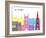 Blackburn Skyline Pop-paulrommer-Framed Art Print