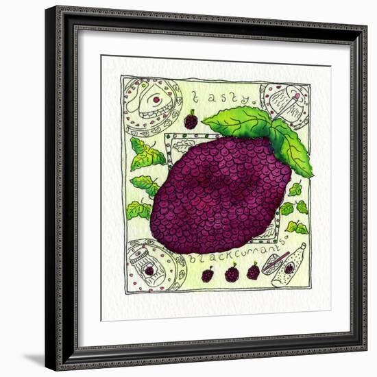 Blackcurrant, 1992-Julie Nicholls-Framed Giclee Print