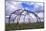 Blackfeet Sweat Lodge Frame Located on a Buffalo Jump Bluff in Montana-Angel Wynn-Mounted Photographic Print