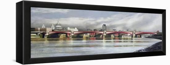 Blackfriars Bridge, 1996-Isabel Hutchison-Framed Premier Image Canvas