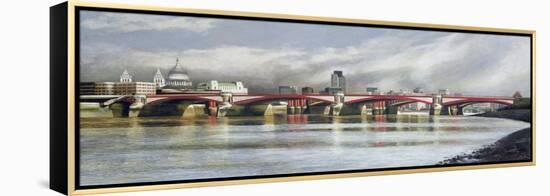 Blackfriars Bridge, 1996-Isabel Hutchison-Framed Premier Image Canvas