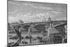 Blackfriars Bridge from the Surrey side, London, c1875 (1878)-Unknown-Mounted Giclee Print