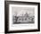 Blackfriars Bridge, London, 1827-George Cooke-Framed Giclee Print