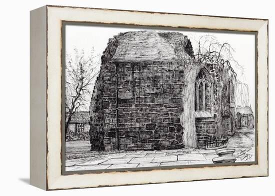 Blackfrierschapel, St. Andrews, 2007-Vincent Alexander Booth-Framed Premier Image Canvas