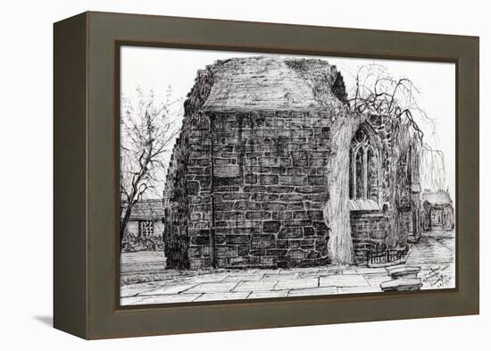 Blackfrierschapel, St. Andrews, 2007-Vincent Alexander Booth-Framed Premier Image Canvas