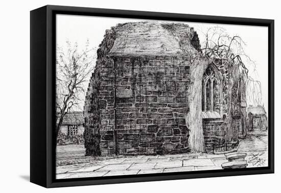 Blackfrierschapel, St. Andrews, 2007-Vincent Alexander Booth-Framed Premier Image Canvas