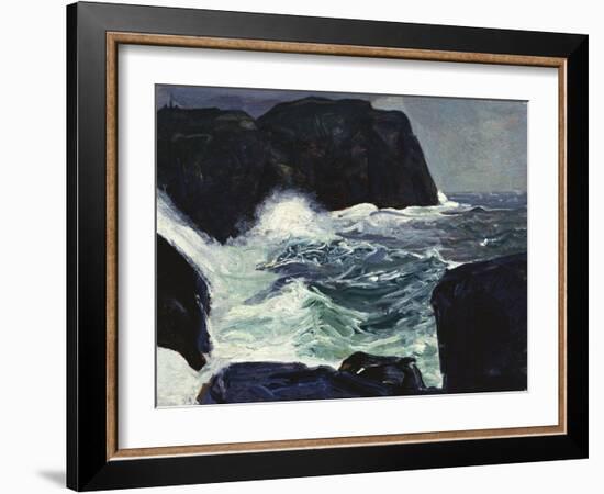 Blackhead and Sea-George Wesley Bellows-Framed Giclee Print