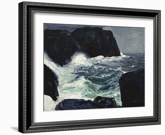 Blackhead and Sea-George Wesley Bellows-Framed Giclee Print