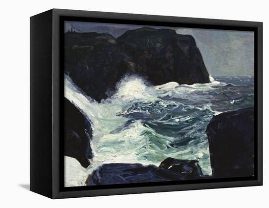 Blackhead and Sea-George Wesley Bellows-Framed Premier Image Canvas