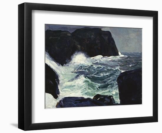 Blackhead and Sea-George Wesley Bellows-Framed Giclee Print