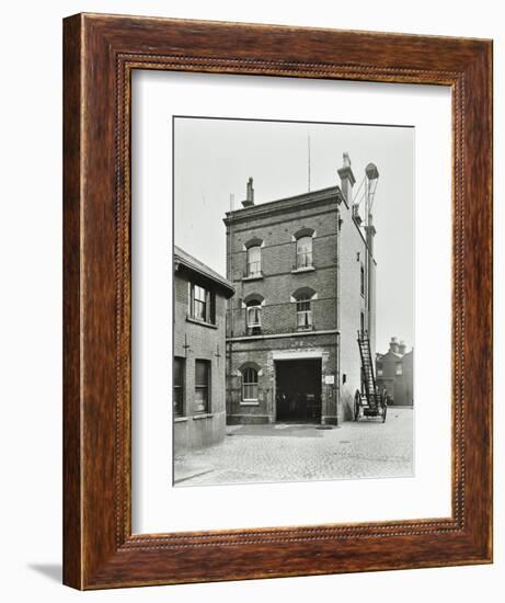 Blackheath Fire Station, Tranquil Vale, Blackheath, London, 1905-null-Framed Photographic Print