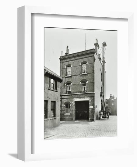 Blackheath Fire Station, Tranquil Vale, Blackheath, London, 1905-null-Framed Photographic Print