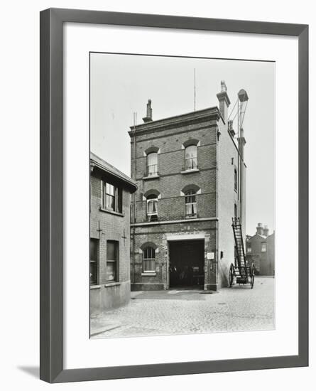 Blackheath Fire Station, Tranquil Vale, Blackheath, London, 1905-null-Framed Photographic Print