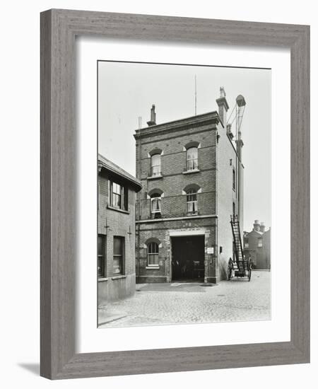 Blackheath Fire Station, Tranquil Vale, Blackheath, London, 1905-null-Framed Photographic Print