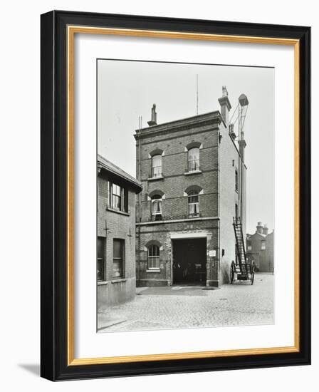 Blackheath Fire Station, Tranquil Vale, Blackheath, London, 1905-null-Framed Photographic Print