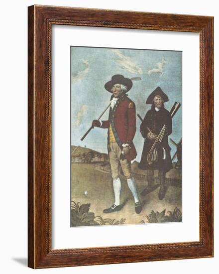 Blackheath Golfer-Lemuel Francis Abbott-Framed Art Print