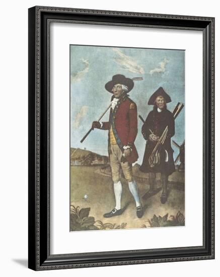 Blackheath Golfer-Lemuel Francis Abbott-Framed Art Print