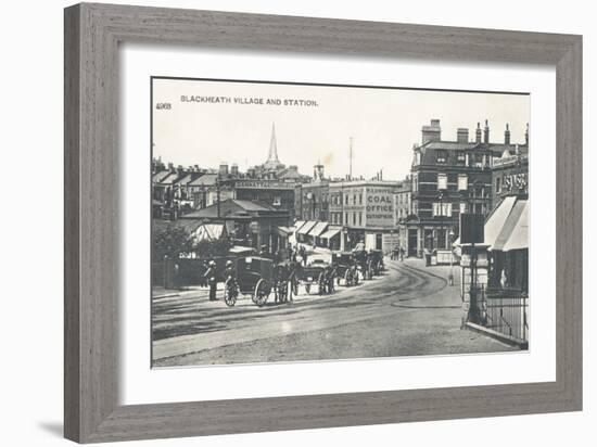 Blackheath Village and Station-English Photographer-Framed Photographic Print