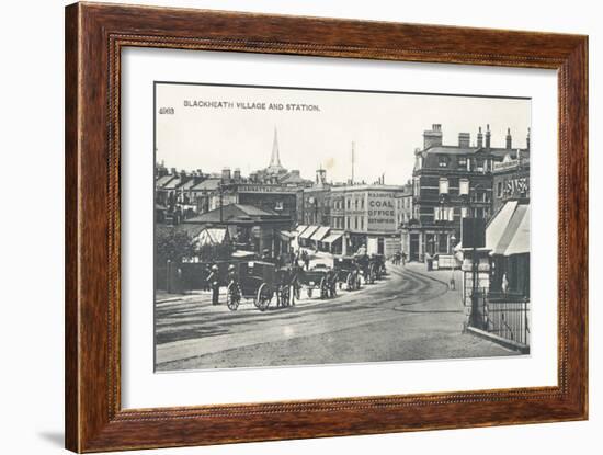 Blackheath Village and Station-English Photographer-Framed Photographic Print